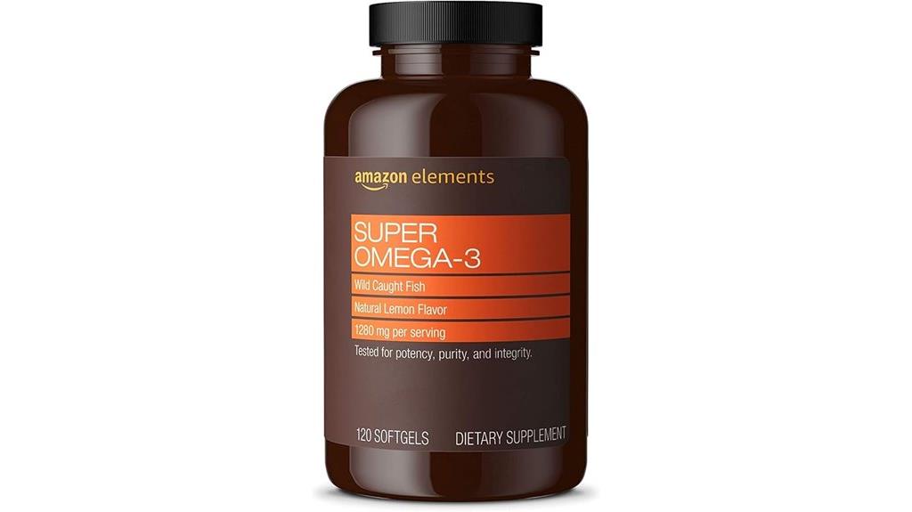 amazon elements omega 3 review