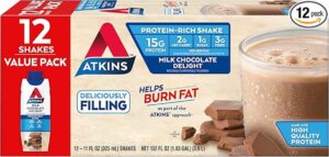 Atkins Milk Chocolate Delight Protein Shake Review