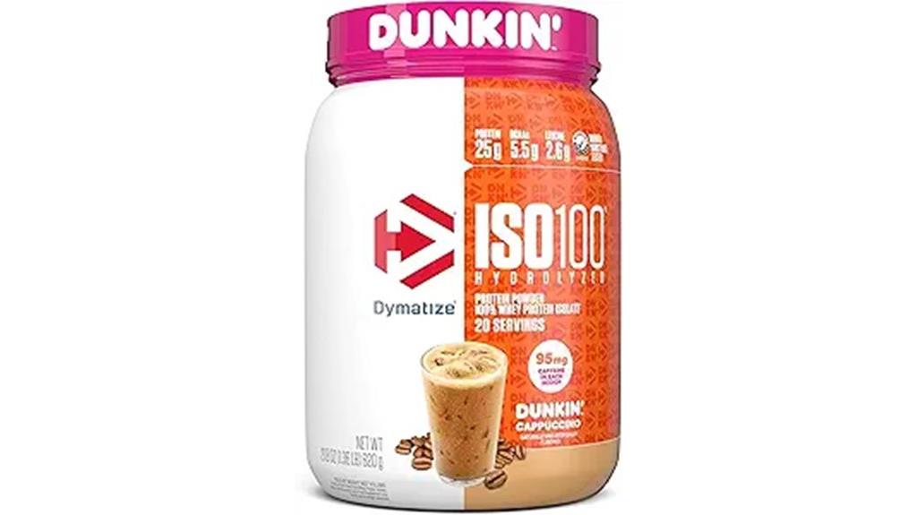 dymatize cappuccino protein review