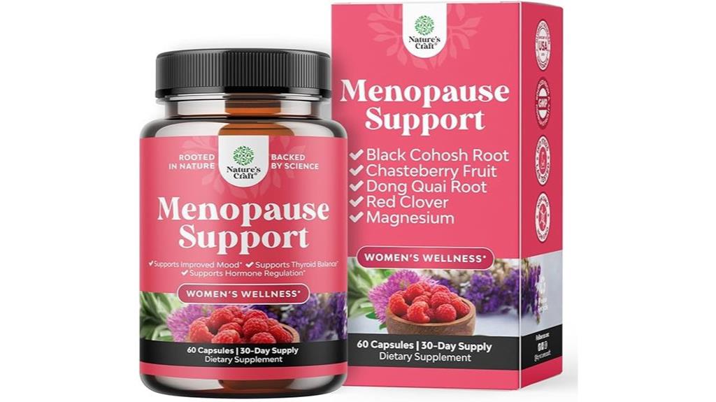 herbal menopause supplement evaluation