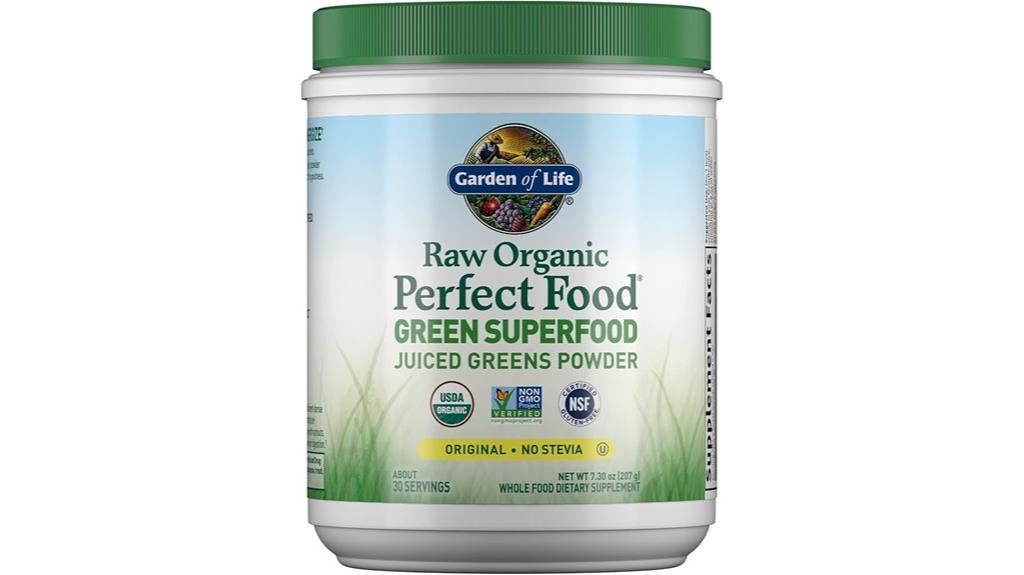 nutrient rich greens supplement review