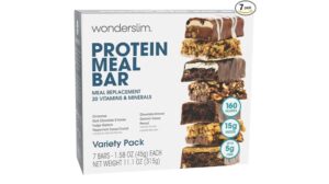 WonderSlim Meal Replacement Bar Review