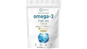 Extra Strength Omega 3 Fish Oil Review