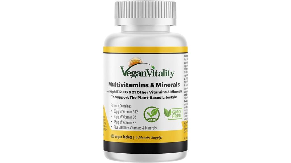 vegan multivitamins for health